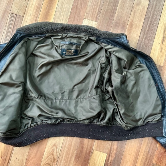 US NAVY ISSUE G-1 Flight Jacket - Picture 11 of 13